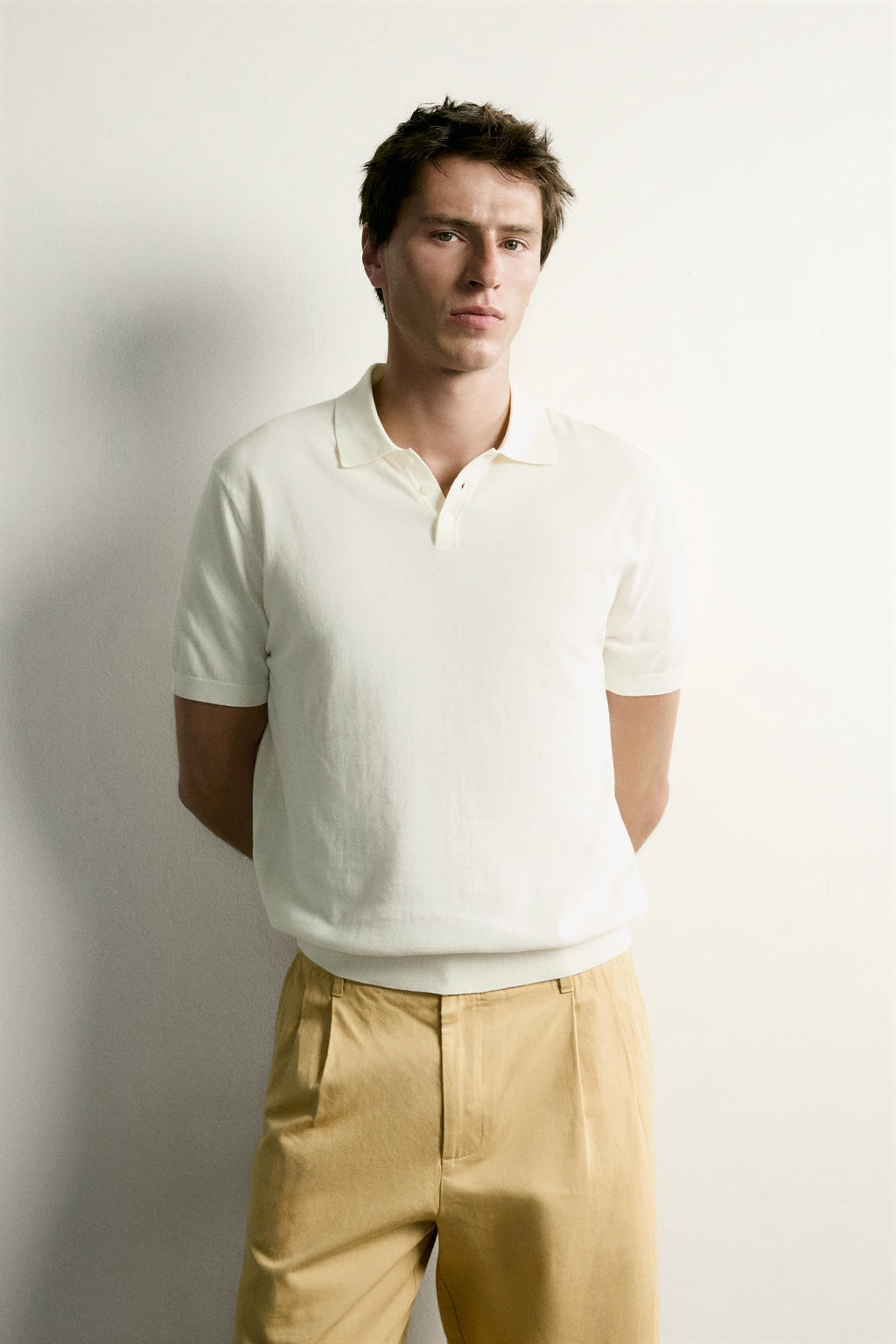 POLO PUNTO REGULAR FIT / Crudo - Zara фото 2