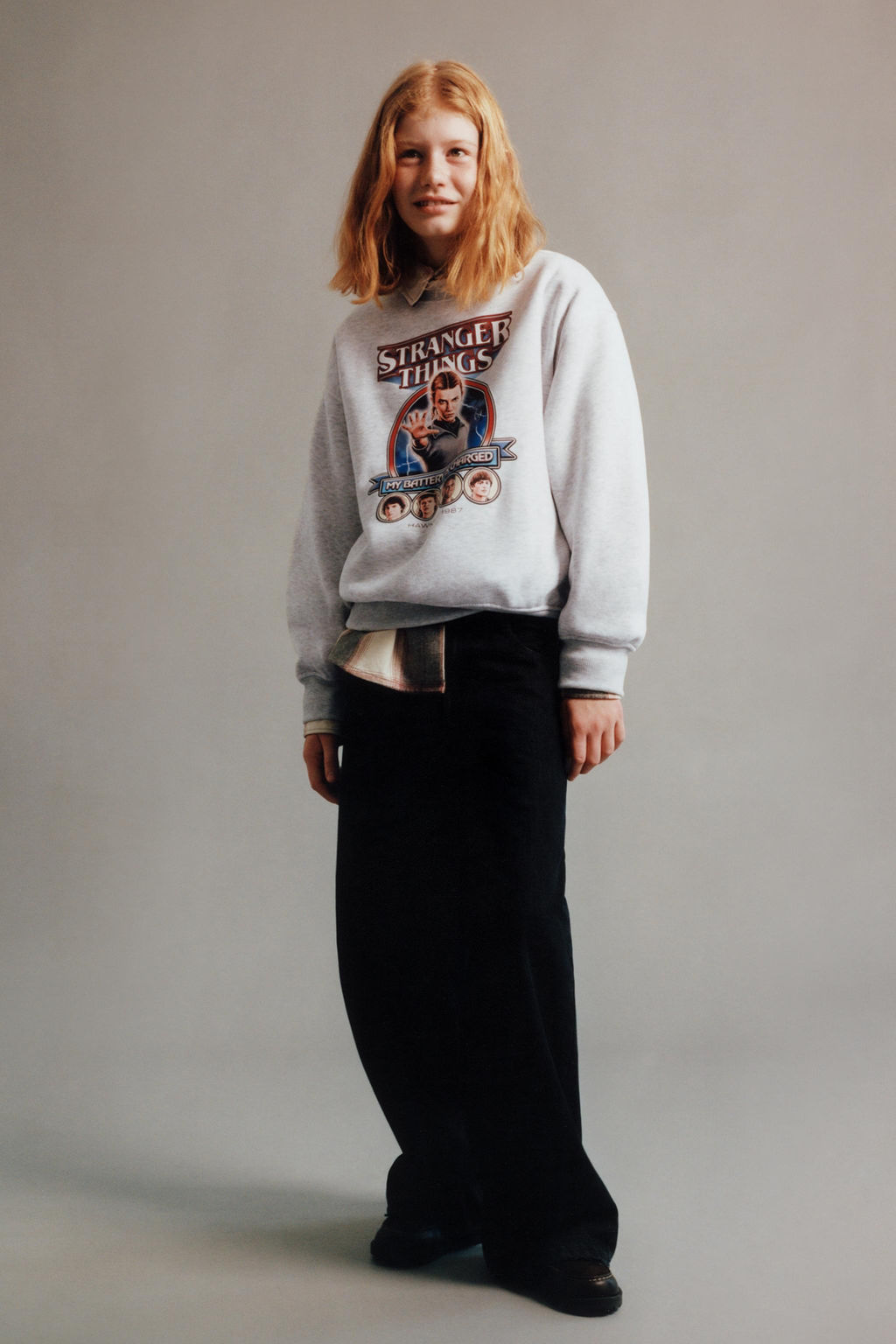 STRANGER THINGS  NETFLIX SWEATSHIRT - Zara фото 5