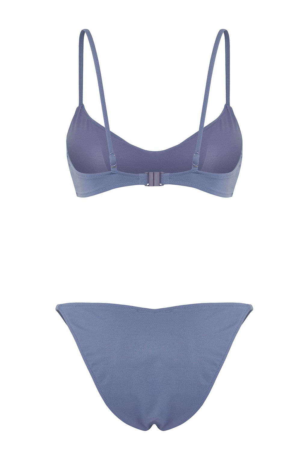 Trendyolmilla Mavi Bustiyer Normal Bel Brazilian Bikini Tak?m? TBESS25BT00174 фото 8