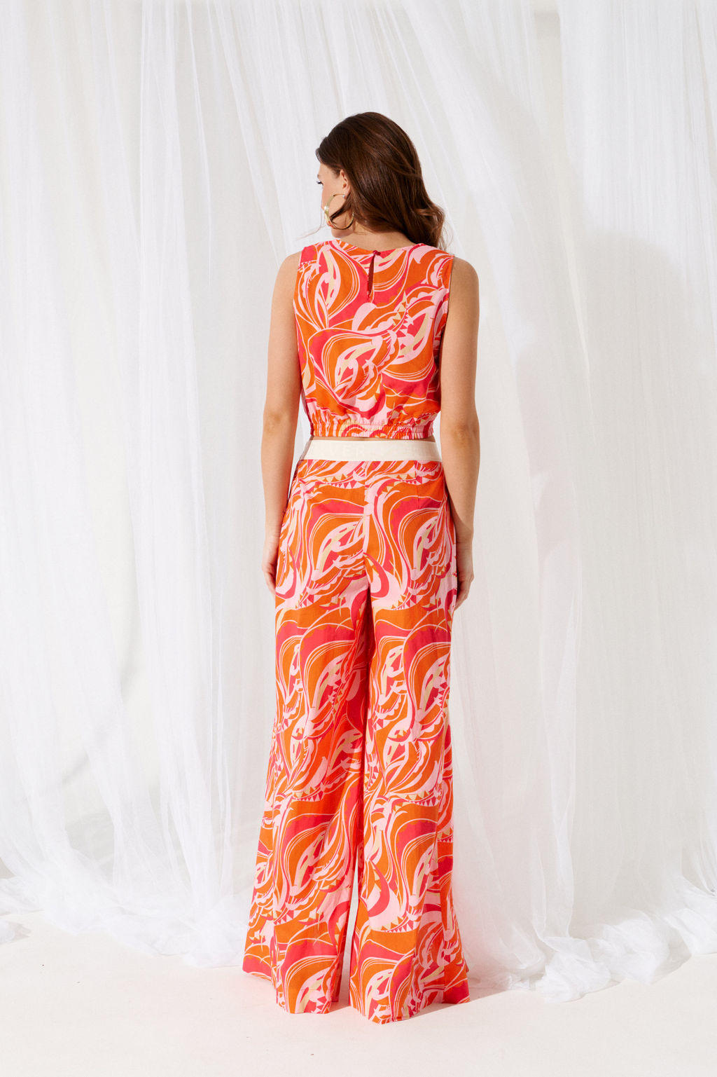 Комплект 2-х предметный (топ+брюки) - Elletto фото 2