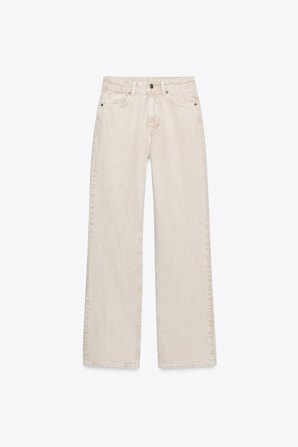 JEANS Z1975 STRAIGHT HIGH WAIST LONG LENGTH - Zara фото 5