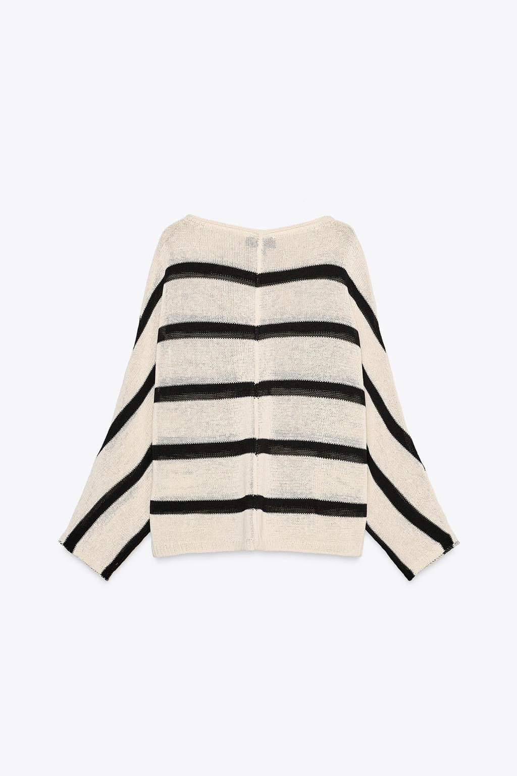 STRIPED KNIT SWEATER - Zara фото 8
