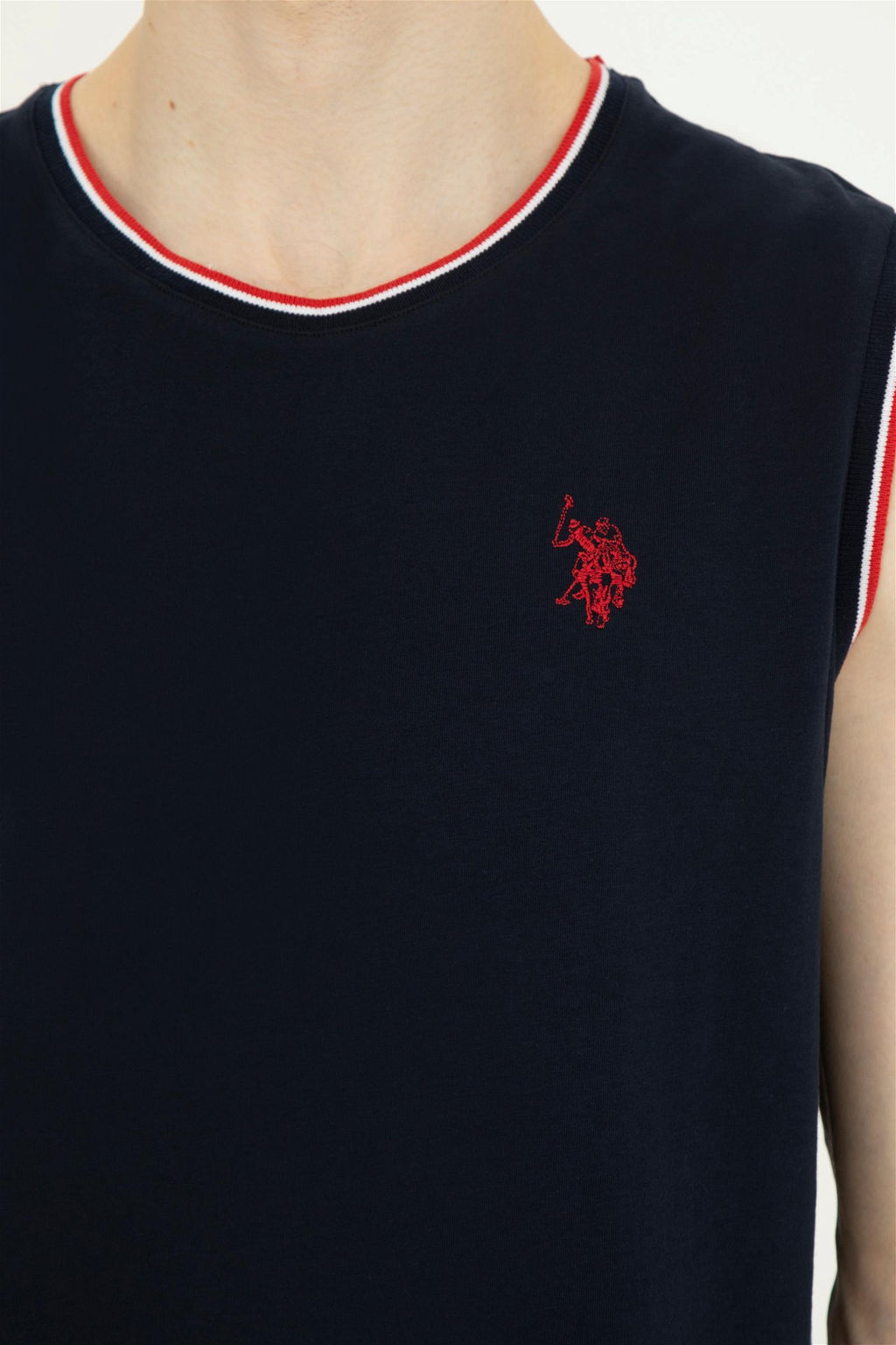 Мужской темно-синий пижамный комплект Неожиданная скидка в корзине - U.s. polo assn фото 7