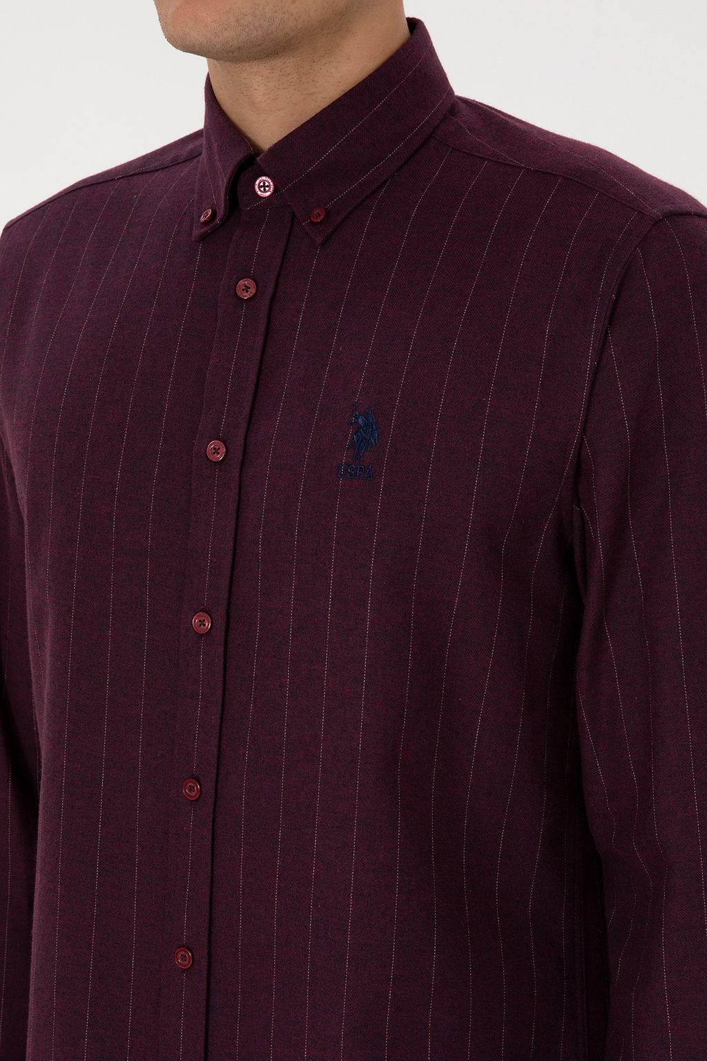 Erkek Bordo Uzun Kollu G_mlek - U.s. polo assn фото 21