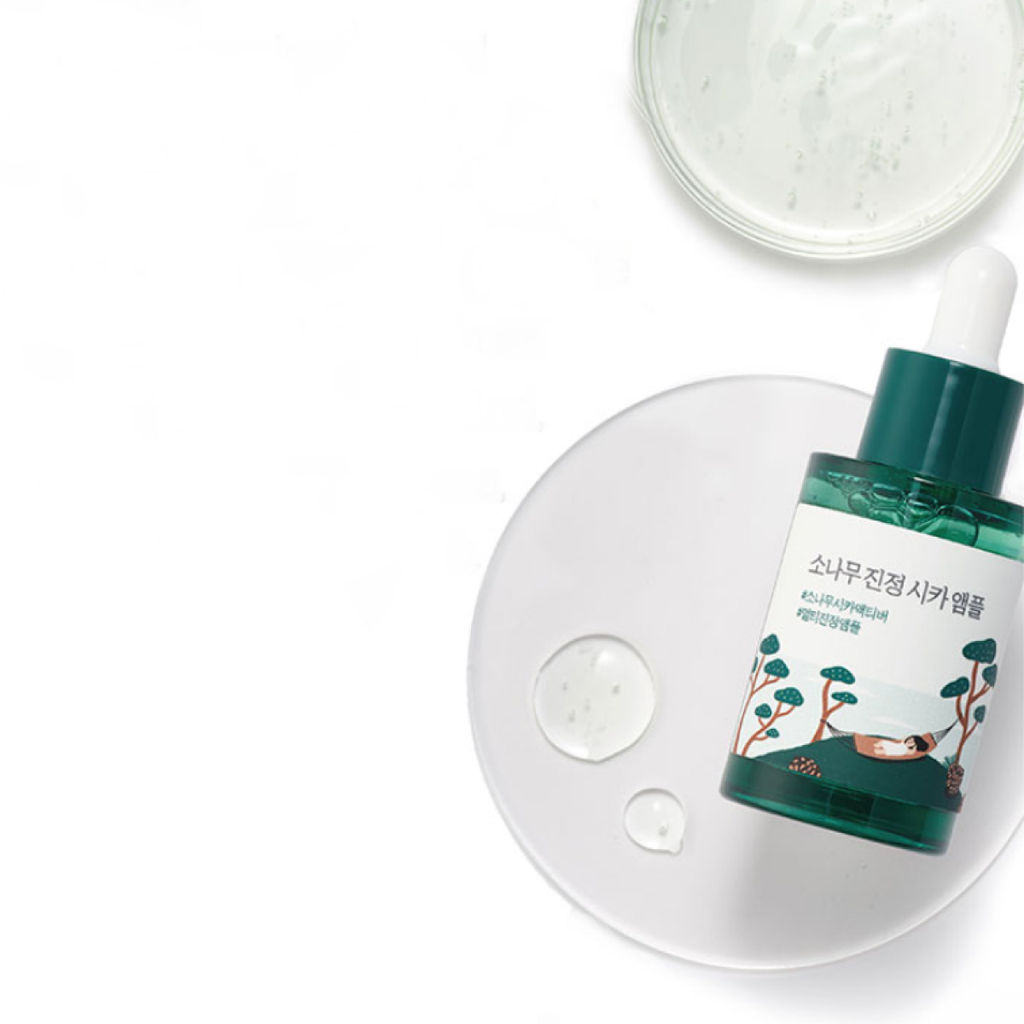ROUND LAB Сыворотка с экстрактами сосны и центеллы для проблемной кожи / Pine Calming Cica Ampoule, 30 мл