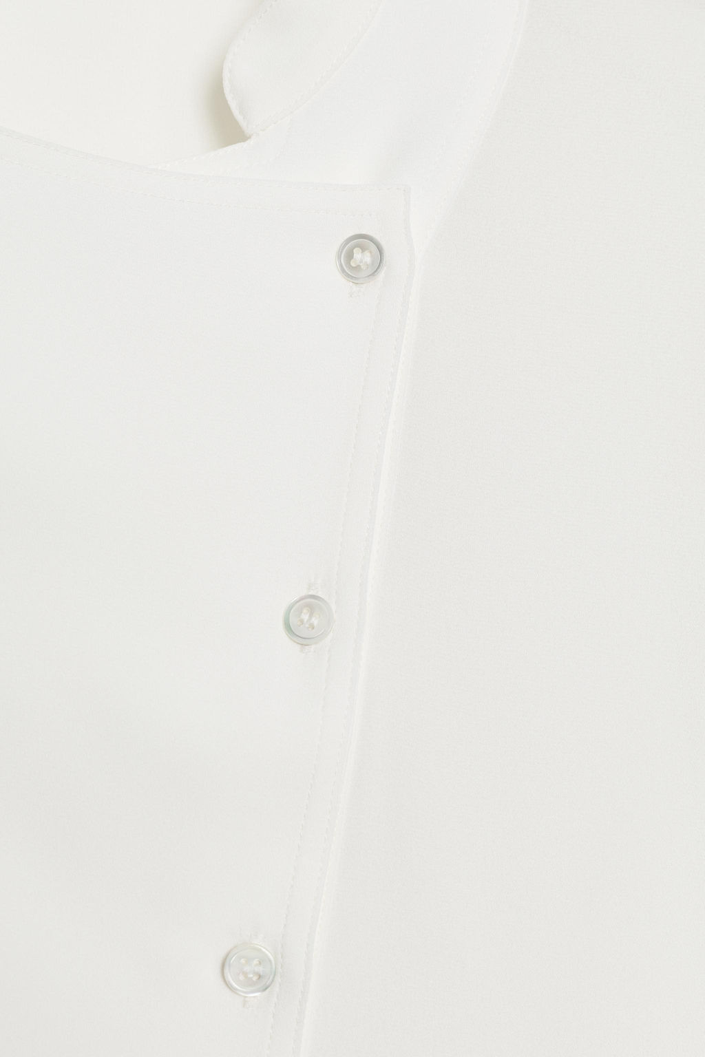 CAMISA FLUIDA PECHERA ZW COLLECTION / Crudo - Zara фото 8