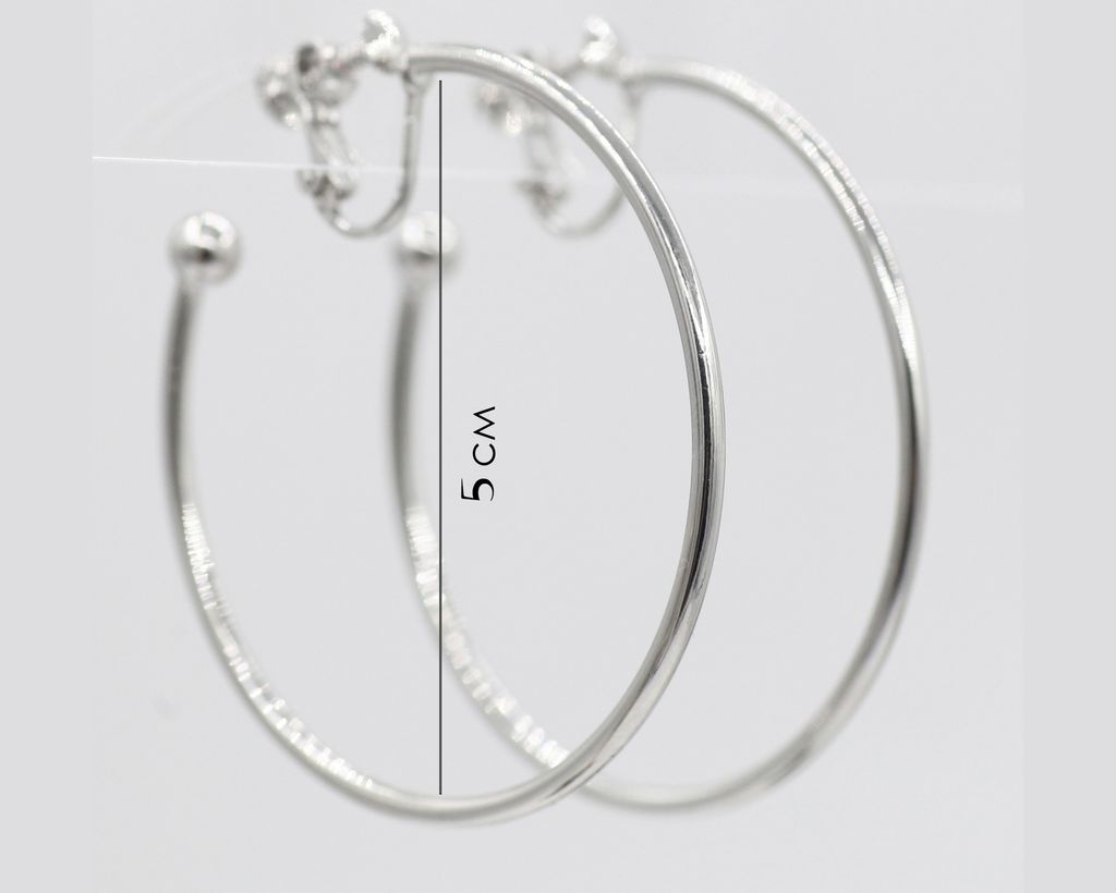 Серьги-клипсы Кольца