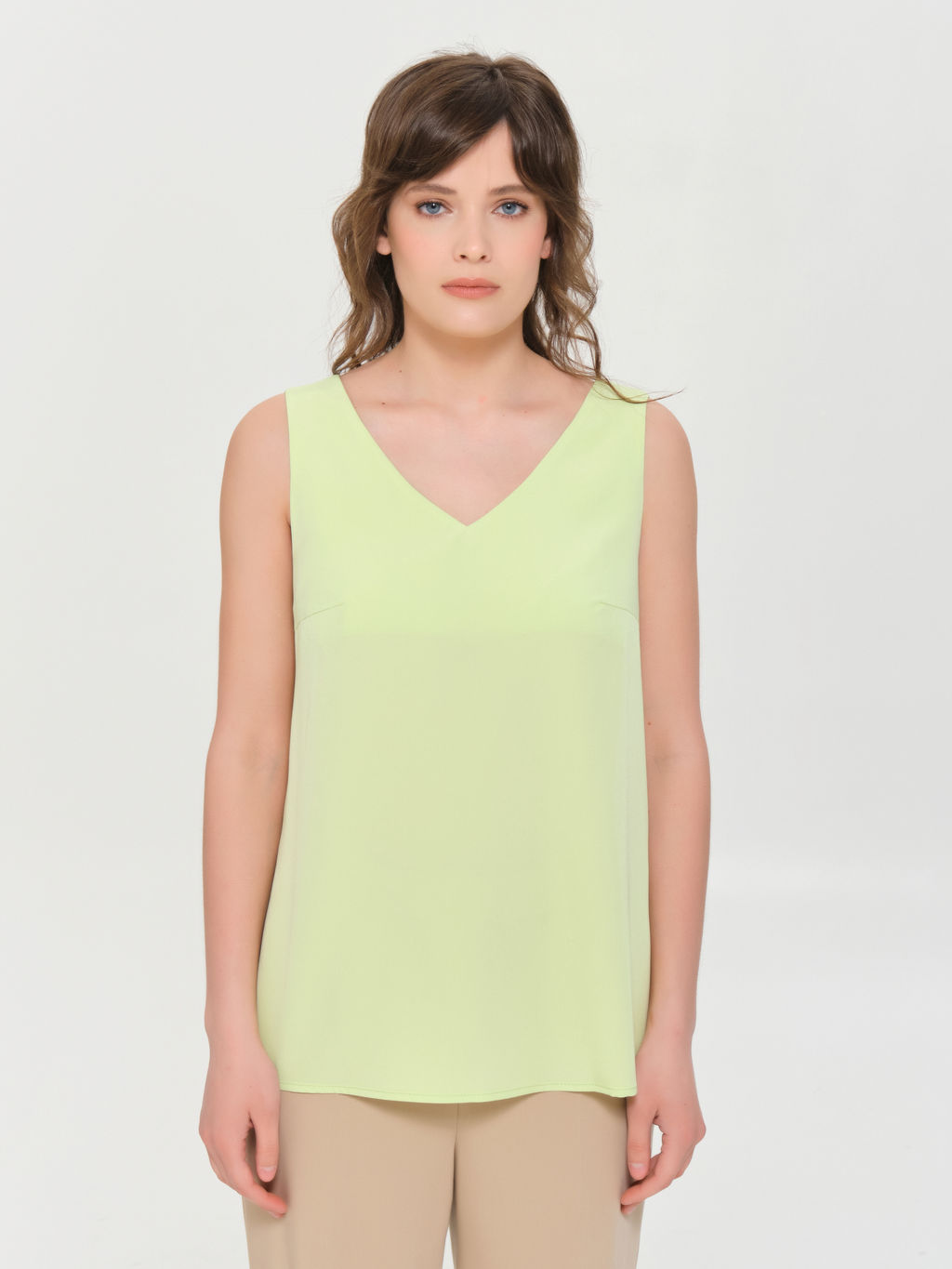 Топ с V-образным вырезом горловины - Priz фото 9