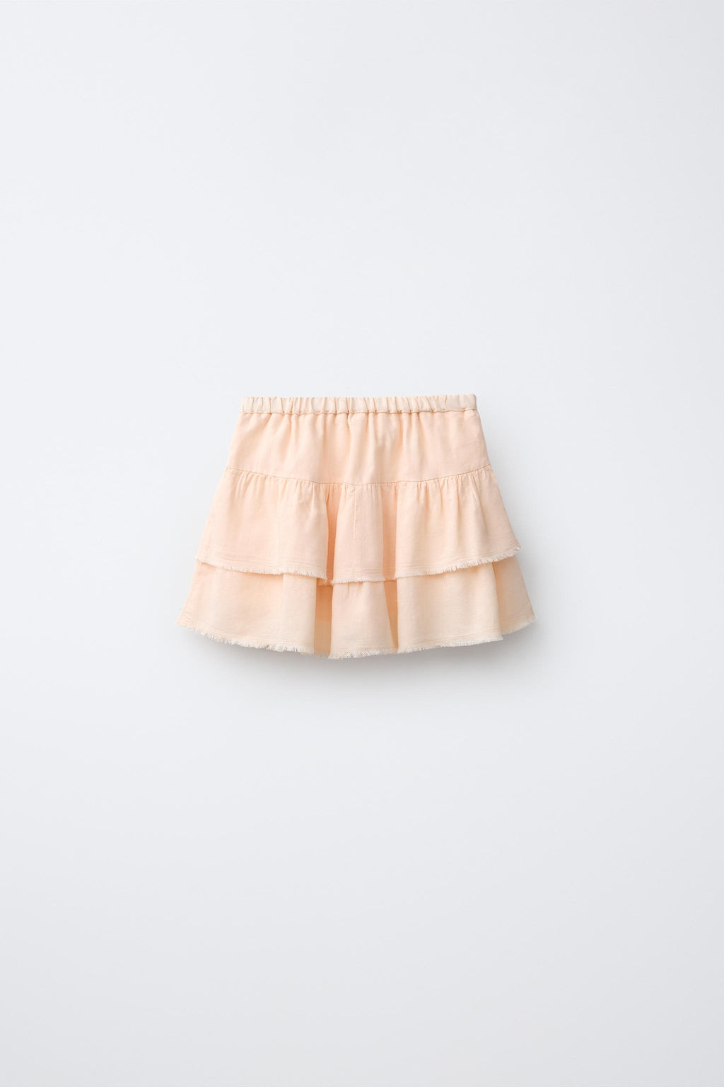 FALDA VOLANTES ENTREDOS / Mandarina - Zara фото 2