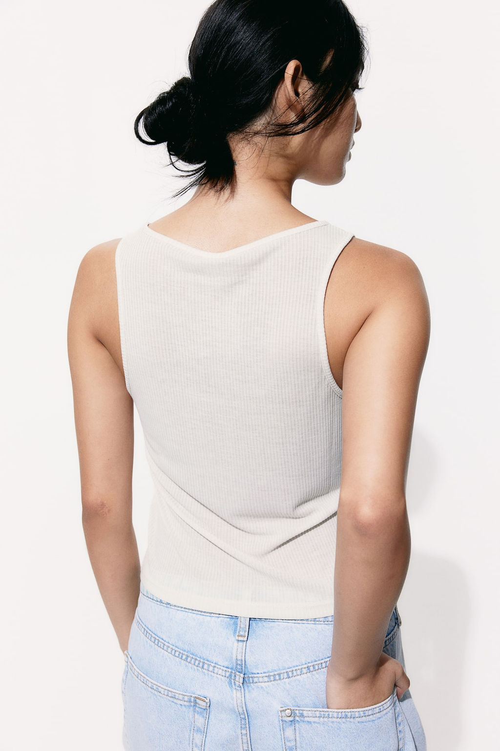 Top transparente en canale - H&m фото 2