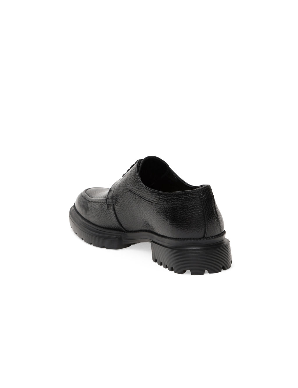 Siyah %100 Deri Casual Ayakkab_