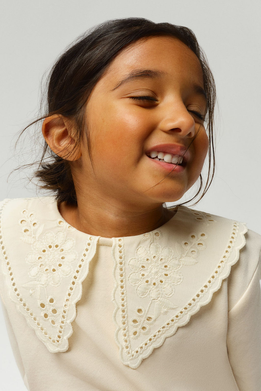 Sudadera con cuello Peter Pan - H&m фото 3