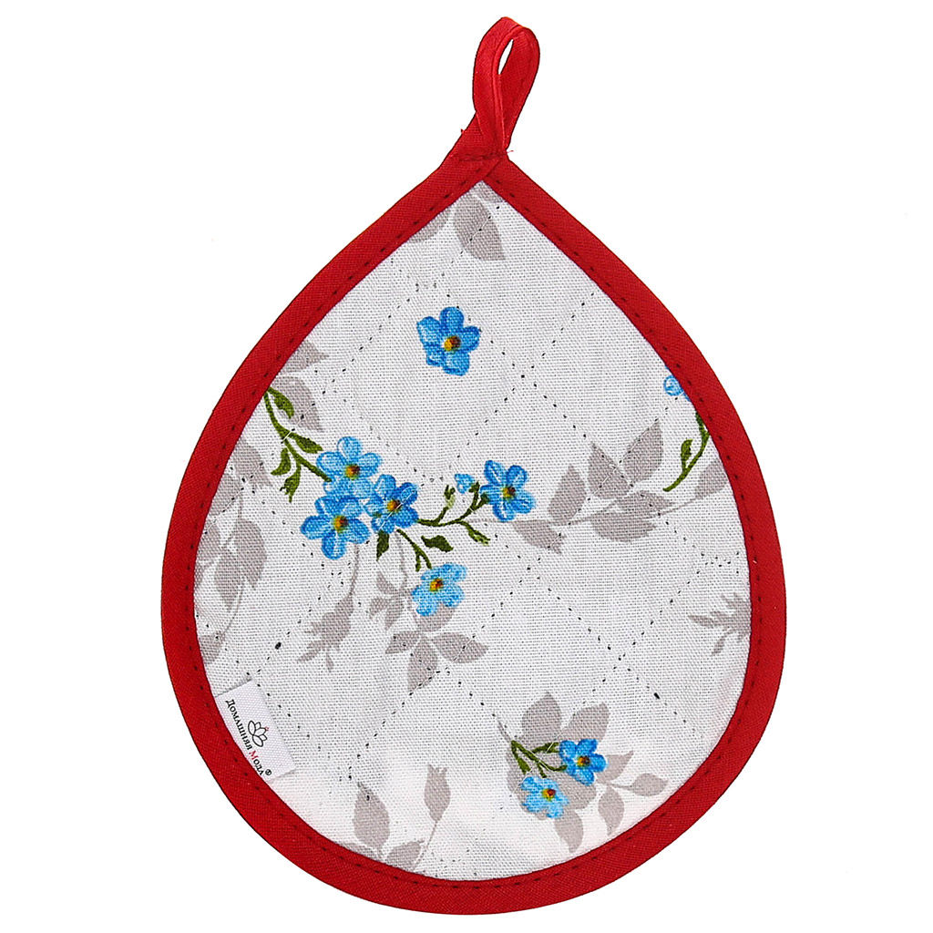 Розовый ноктюрн Прихватка 20х18см Капелька, хлопок Премиум 191г/м2 - хлопок 100%, наполнитель - ватин 280гр/м2, Домашняя мода (Россия)  фото 2