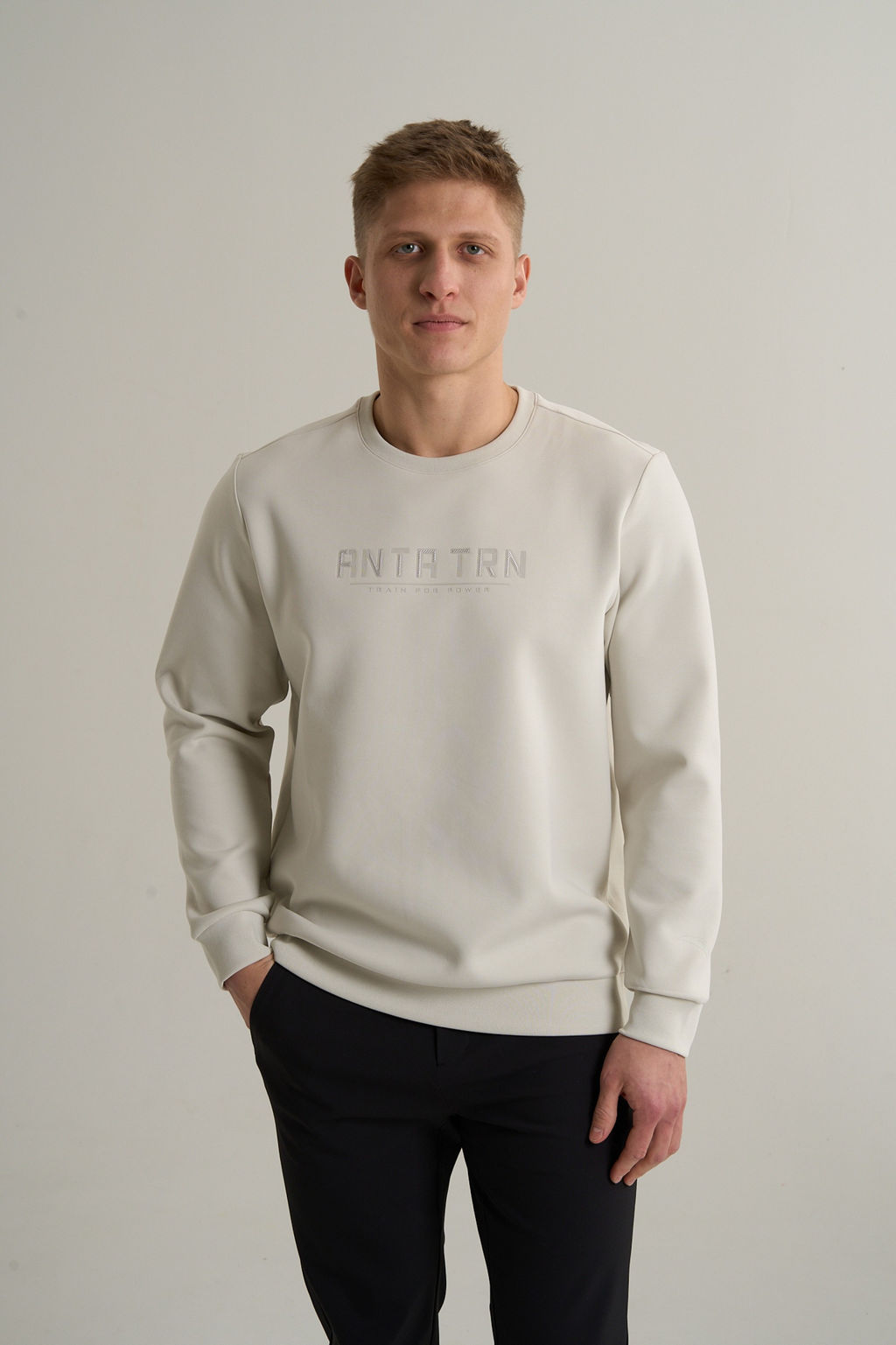 Свитшот Серый ANTA TRN Sweatshirt