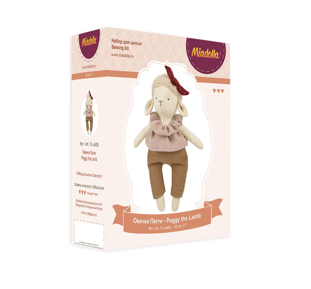 Набор для шитья Miadolla FL-0406 Овечка Пегги
