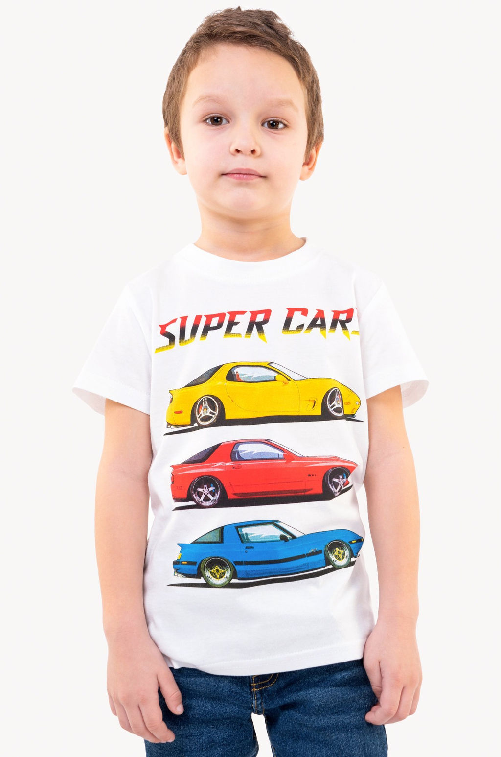 Детская хлопковая футболка Happy Fox фото 16