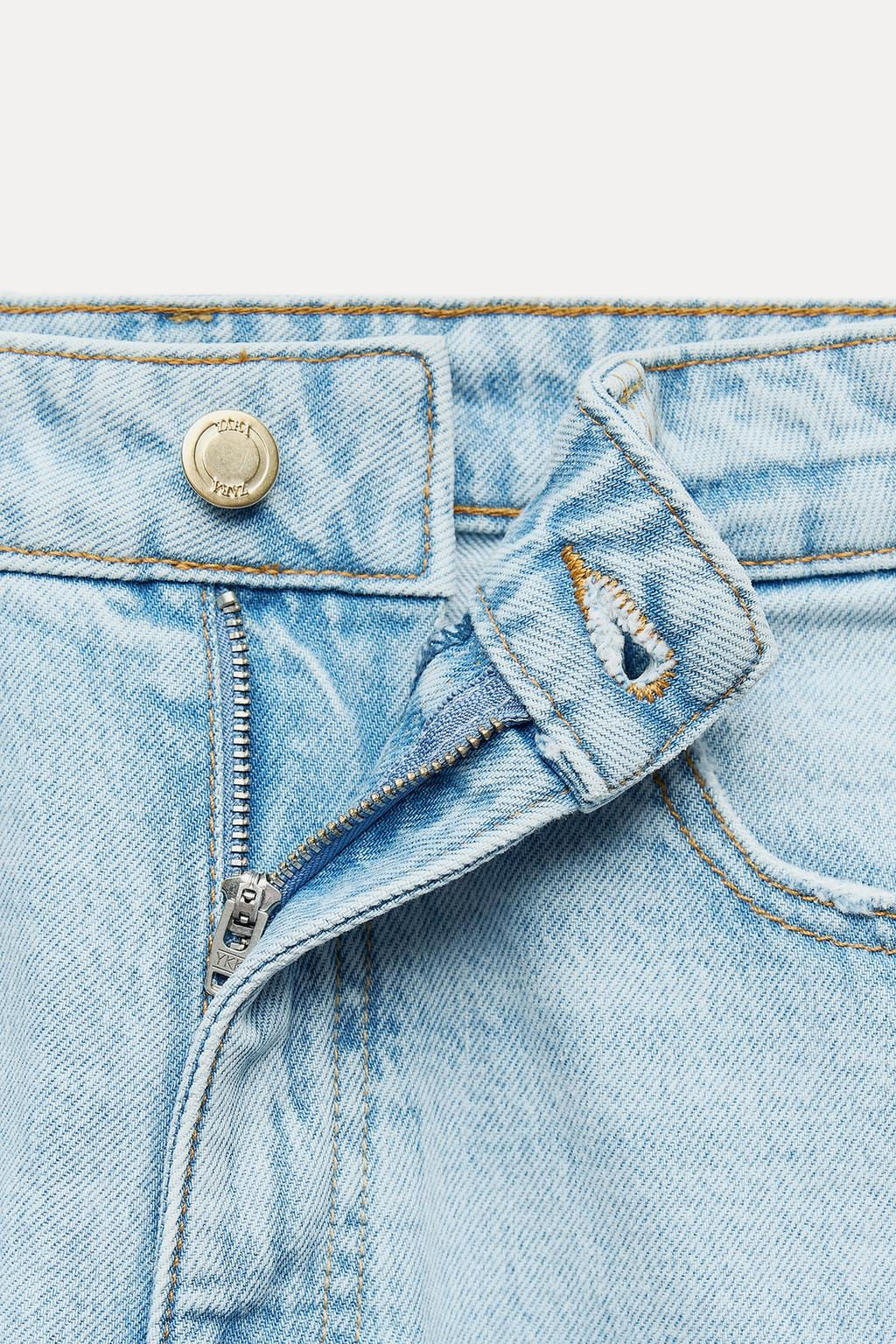 Z1975 MOM-FIT HIGH-WAIST JEANS - Zara фото 27