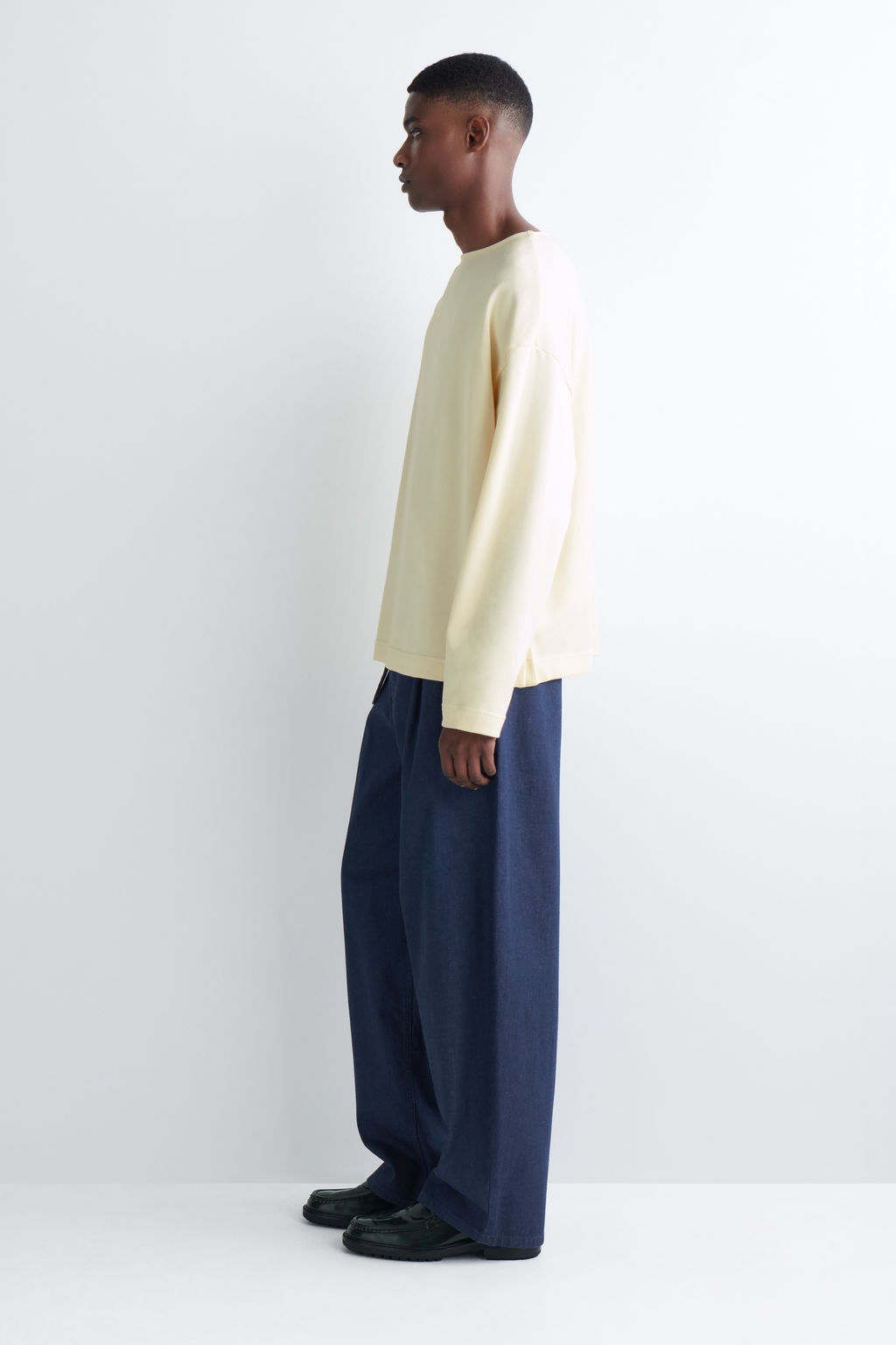 SUDADERA OVERSIZE DE CUELLO BARCO - H&m фото 3