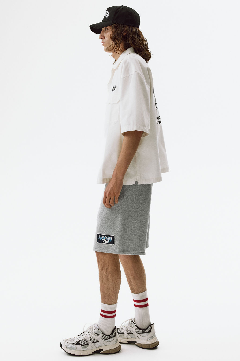 Pantal?n corto en sudadera Relaxed Fit - H&m фото 4