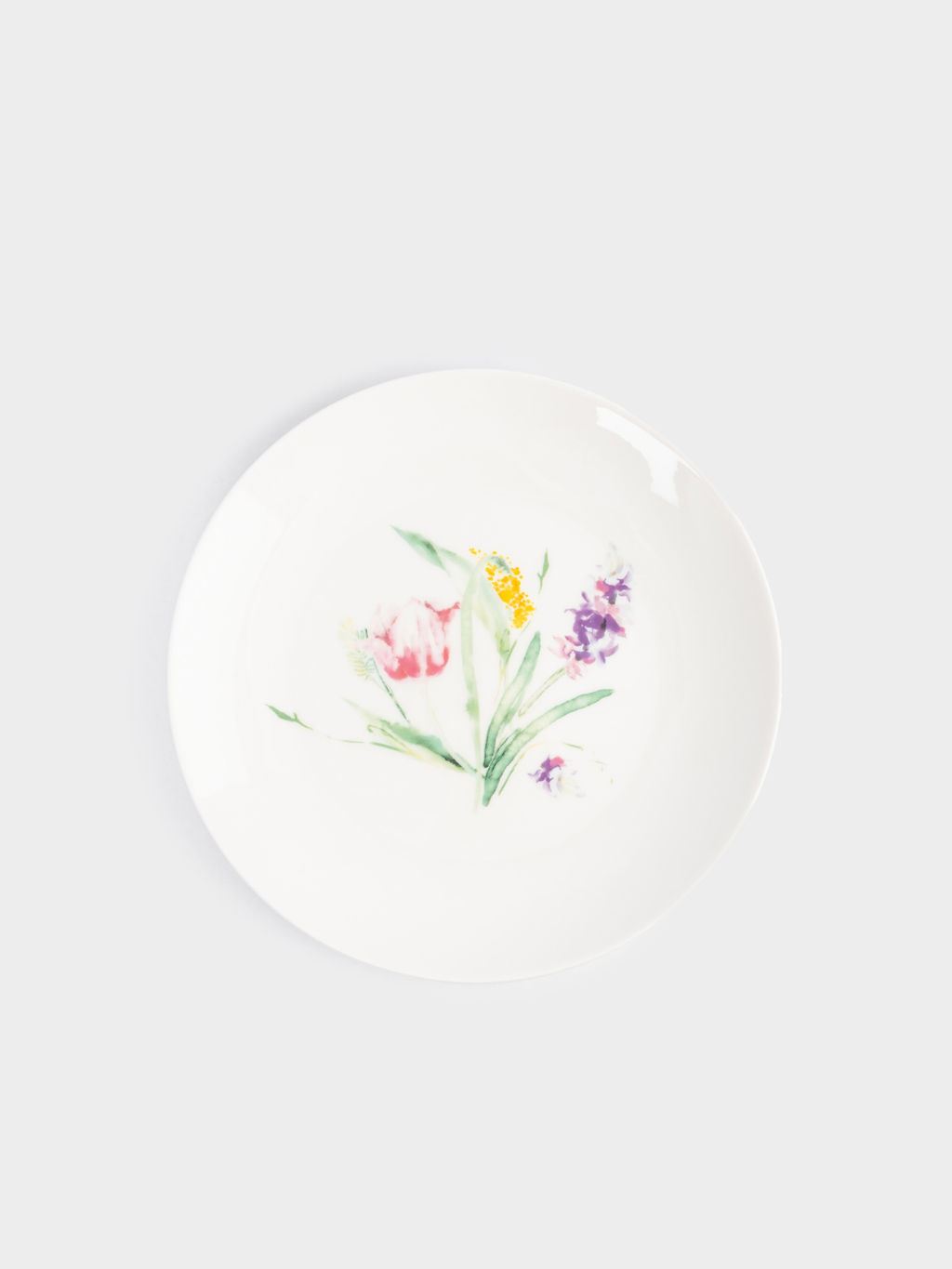 Сервиз обеденный, 6 перс, 18 пр, фарфор P, белый, Акварельные цветы, Bouquet - Anna lafarg фото 3