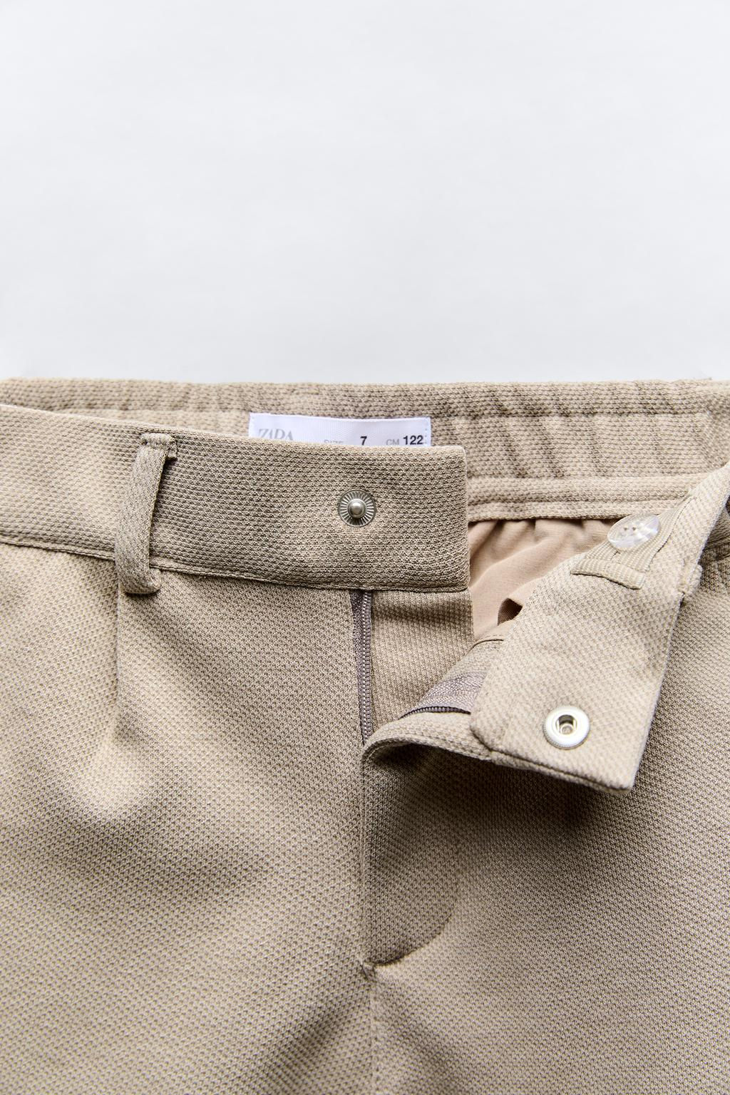 COMFORT SLIM FIT CHINO TROUSERS - Zara фото 3