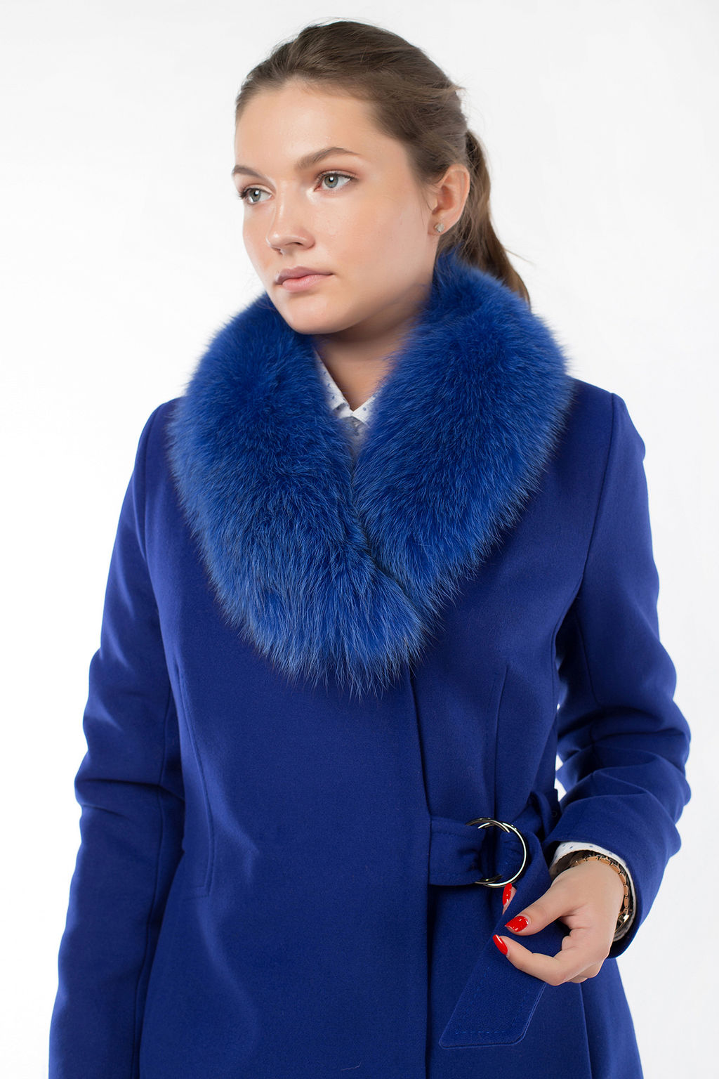 02-2082 Пальто женское утепленное - El podio фото 5