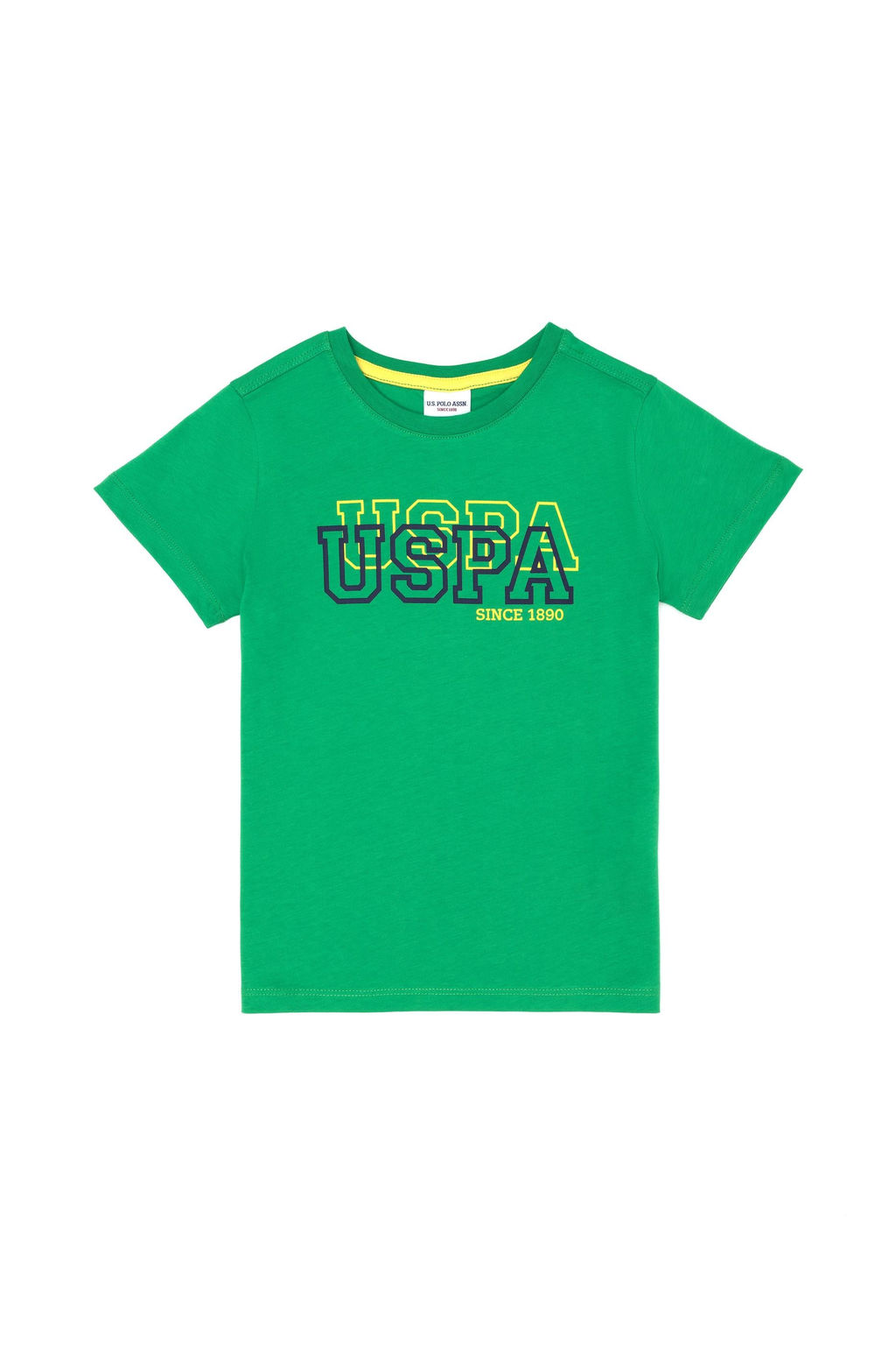 Зеленая базовая футболка для мальчика - U.s. polo assn фото 14