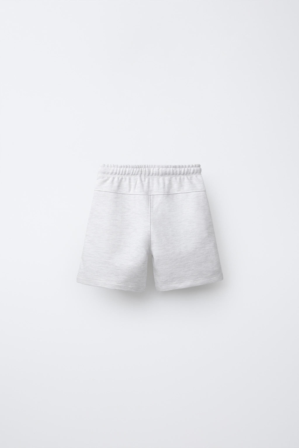 STRAIGHT FIT TEXTURED TEXT BERMUDA SHORTS - Zara фото 2