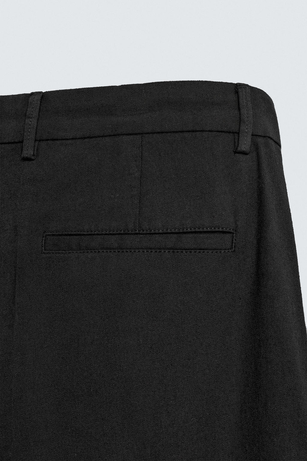 RELAXED FIT COTTON - LINEN TROUSERS - Zara фото 7