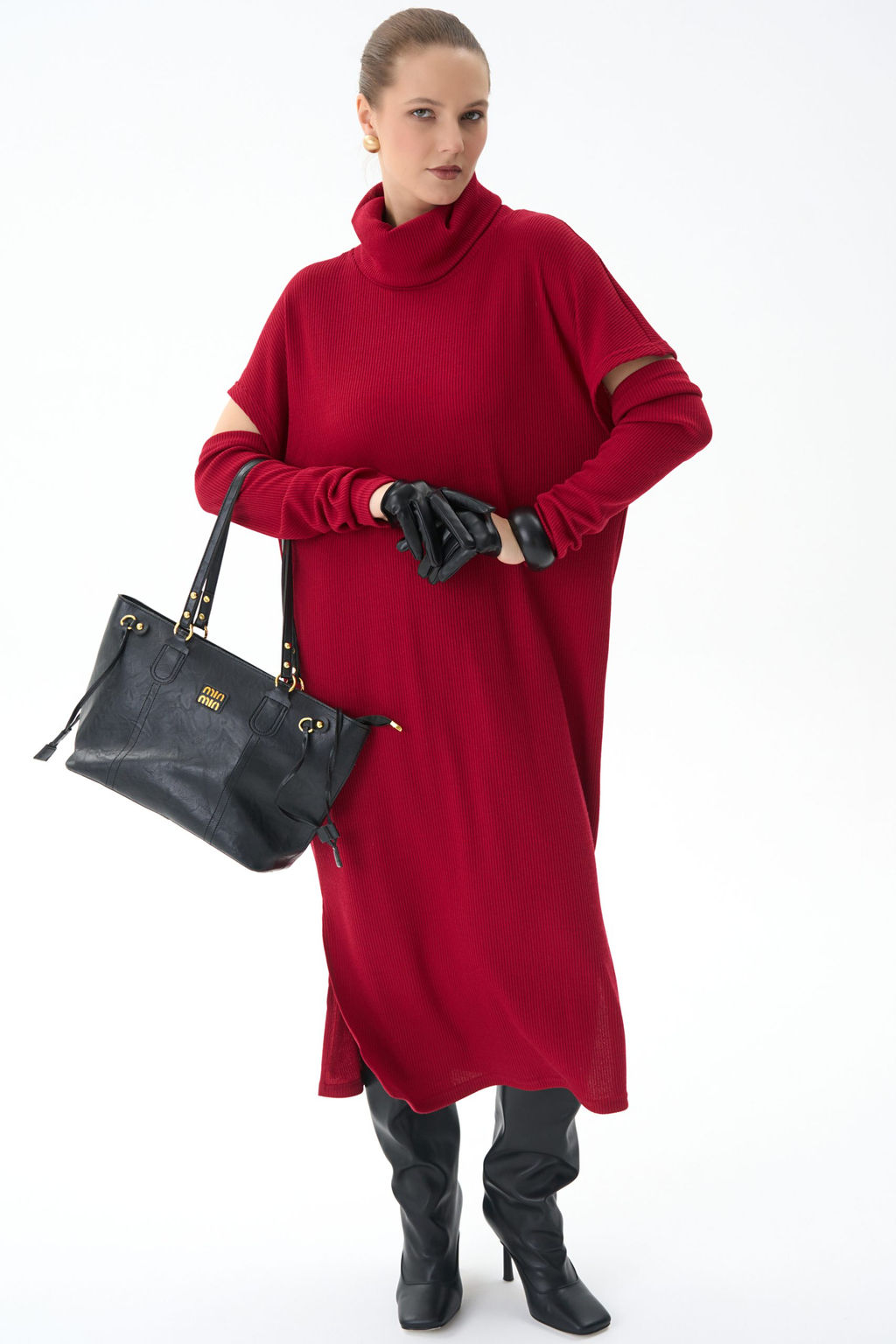 Платье Ирма (красный) - Эльза фото 20