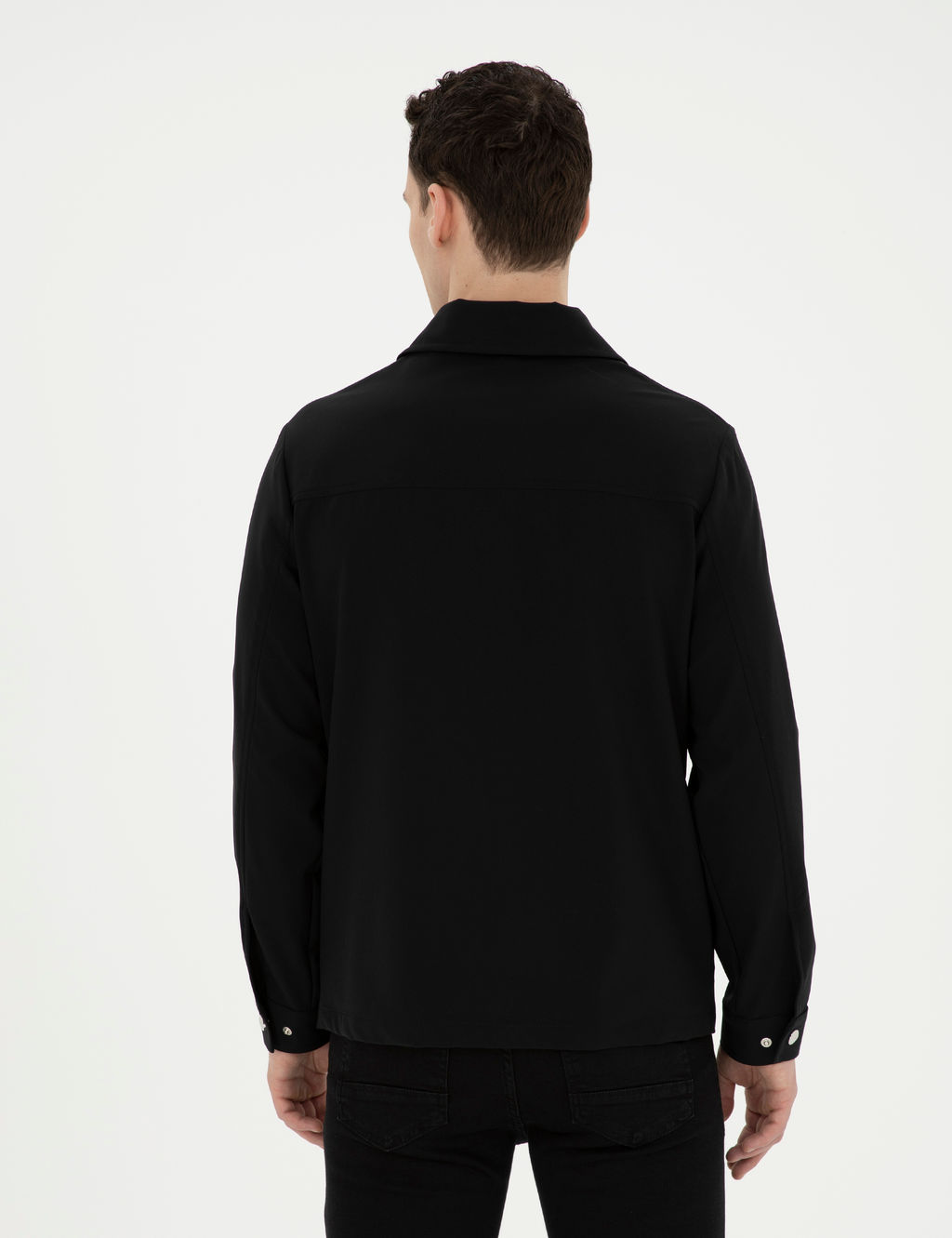 Siyah Regular Fit Ceket