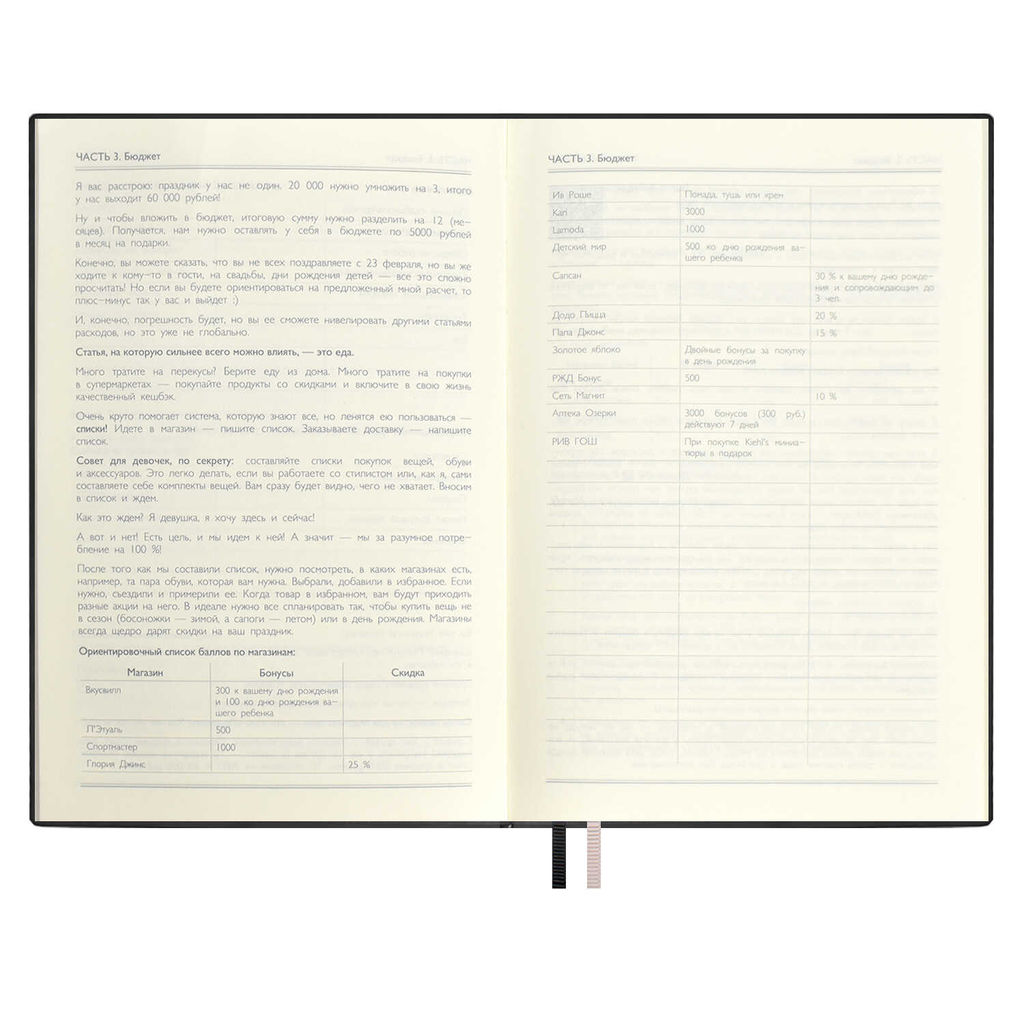 Ежедневник недатированный ESCALADA, #проМани, А5, 160 л., арт. 64002/ 15 ТИВОЛИ ЧЁРНЫЙ  фото 13