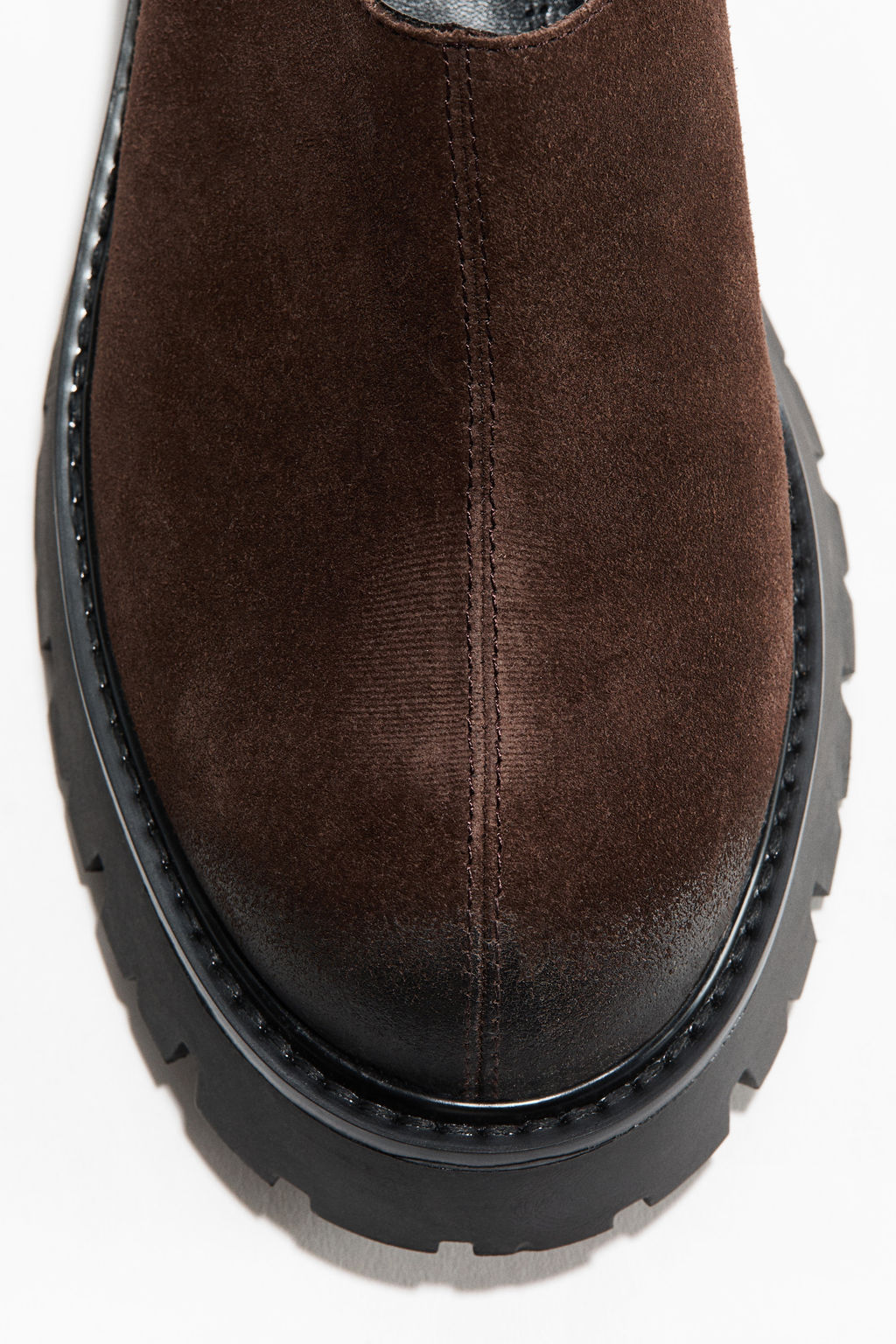 Mules en serraje afelpado con suela gruesa - H&m фото 3
