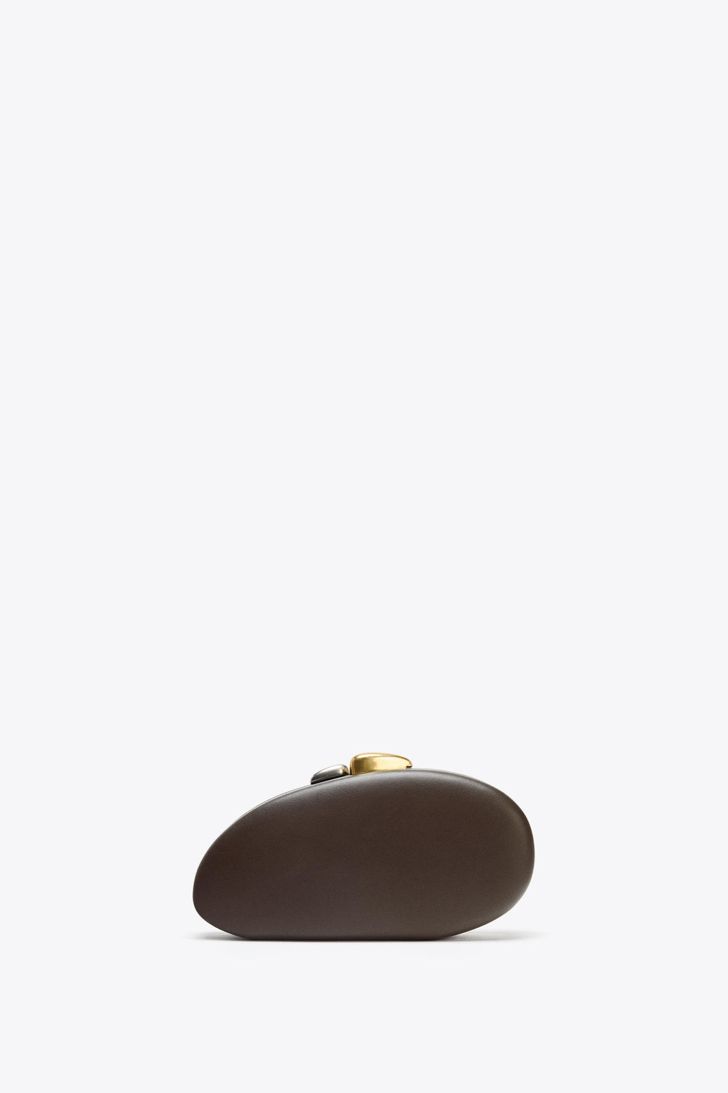 METALLIC CLOSURE CLUTCH - Zara фото 2