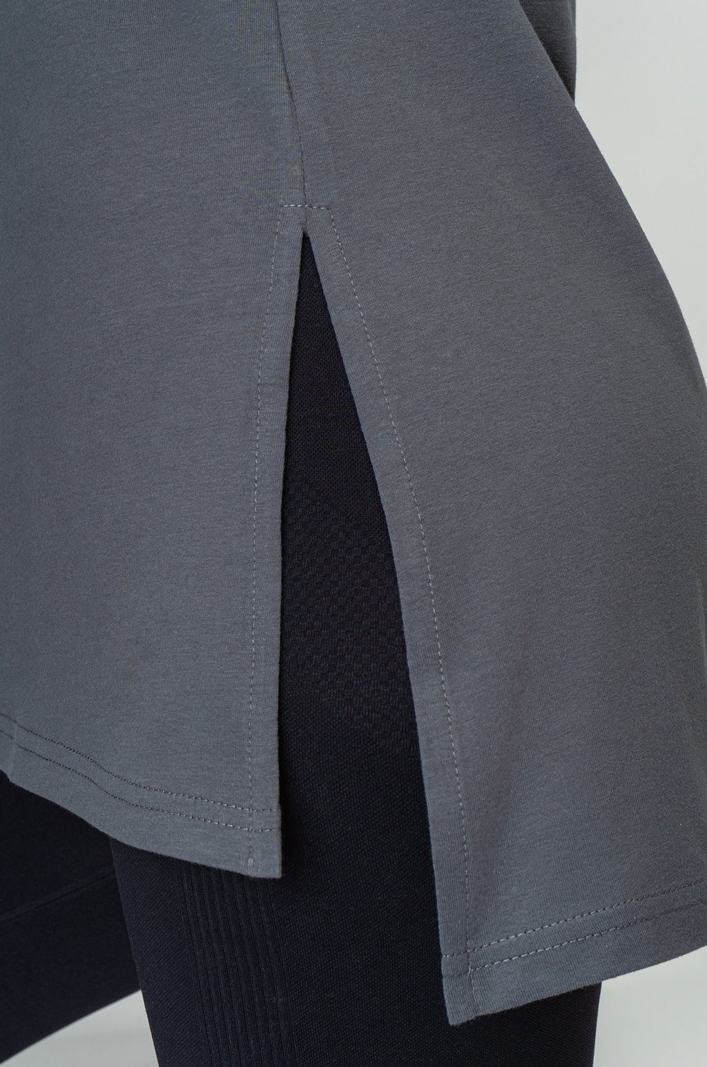 Удлиненная женская футболка с разрезами Happyfox - Happy fox фото 6