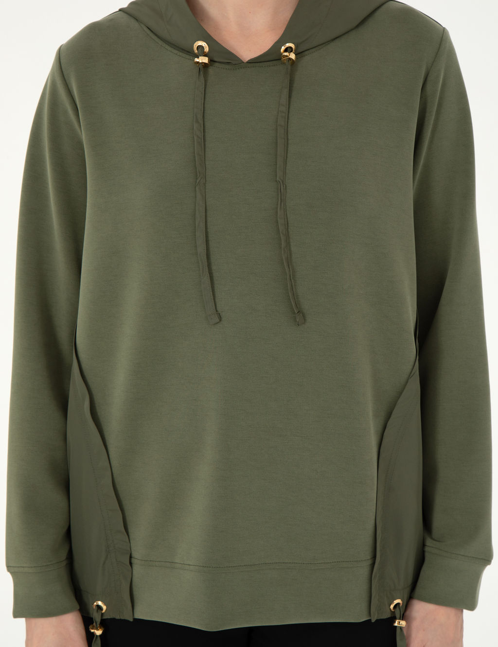 Haki Comfort Fit Modal Kuma_ Sweatshirt
