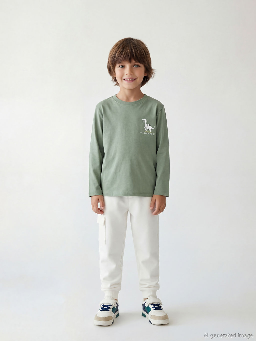 Kargo Cepli Erkek ?ocuk Jogger E?ofman Alt? 2li