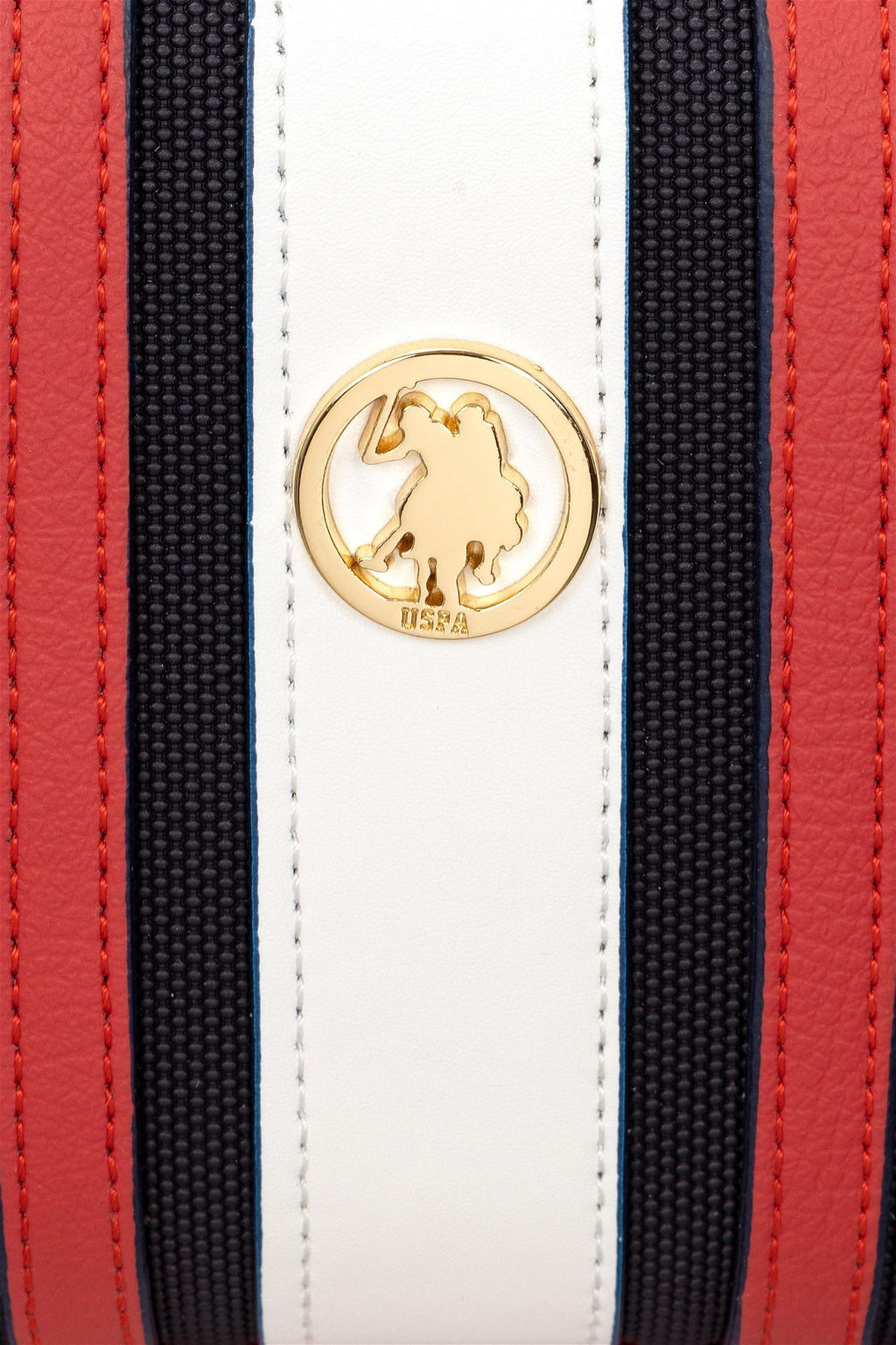 Женская темно-синяя сумка через плечо - U.s. polo assn фото 6