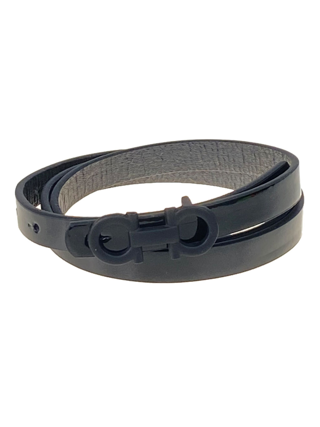 Ремень женский силиконовый, цвет черный