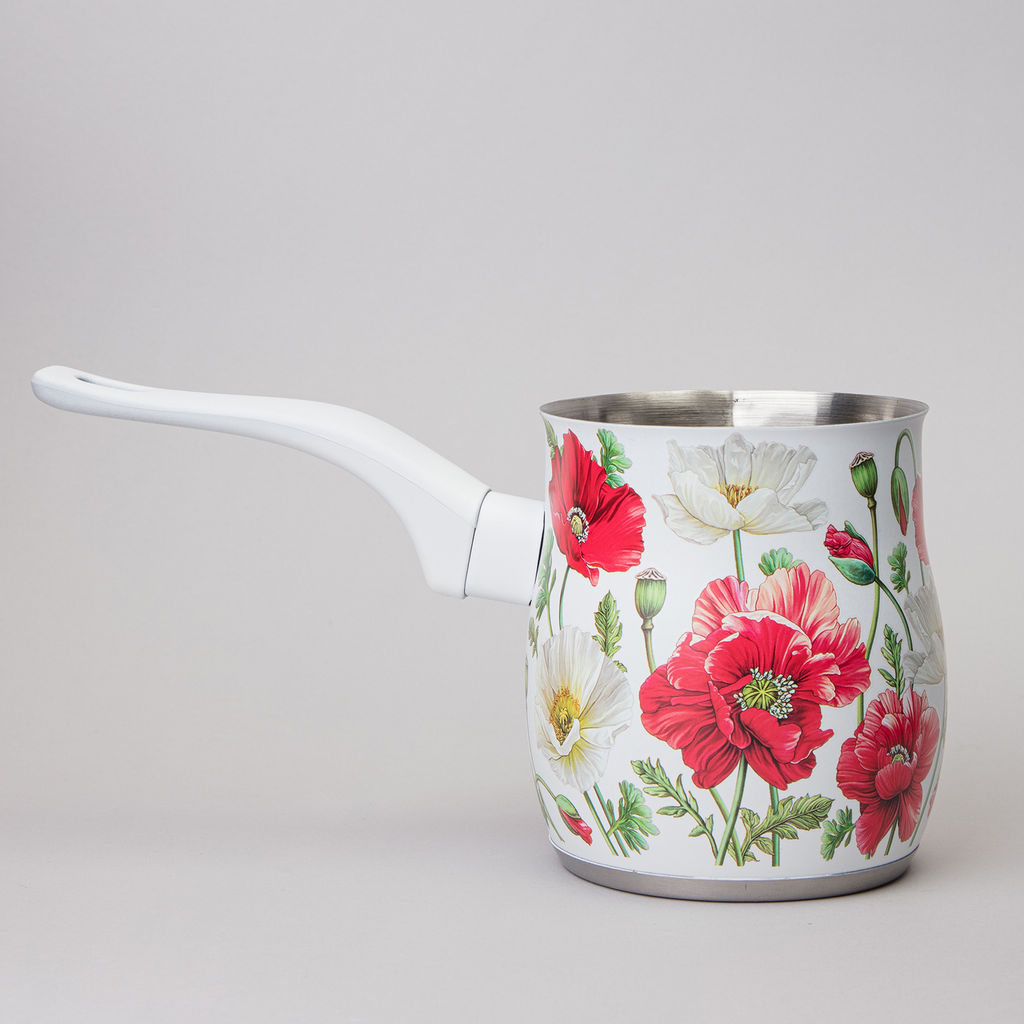 ТУРКА AGNESS БЕЛЫЕ МАКИ 680 МЛ  фото 2