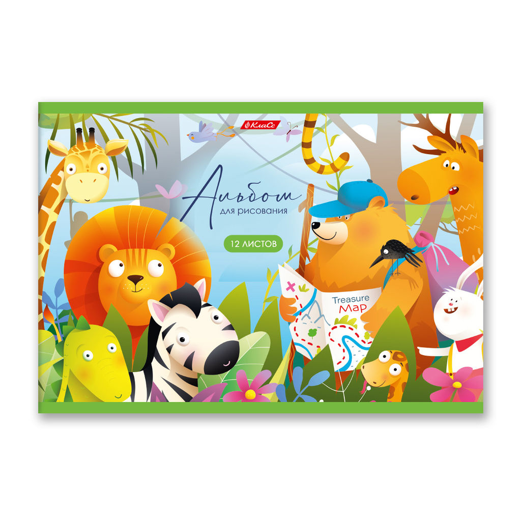 Светоч 12АЛСК4_1_3_9 Альбом для рисования 100 г/м2 A4 29 х 20.5 см на скобе 12 л. 10 шт. 000644 Весёлые картинки  фото 45