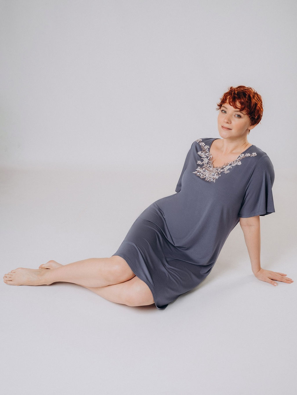 Сорочка женская Indefini из модала  фото 14