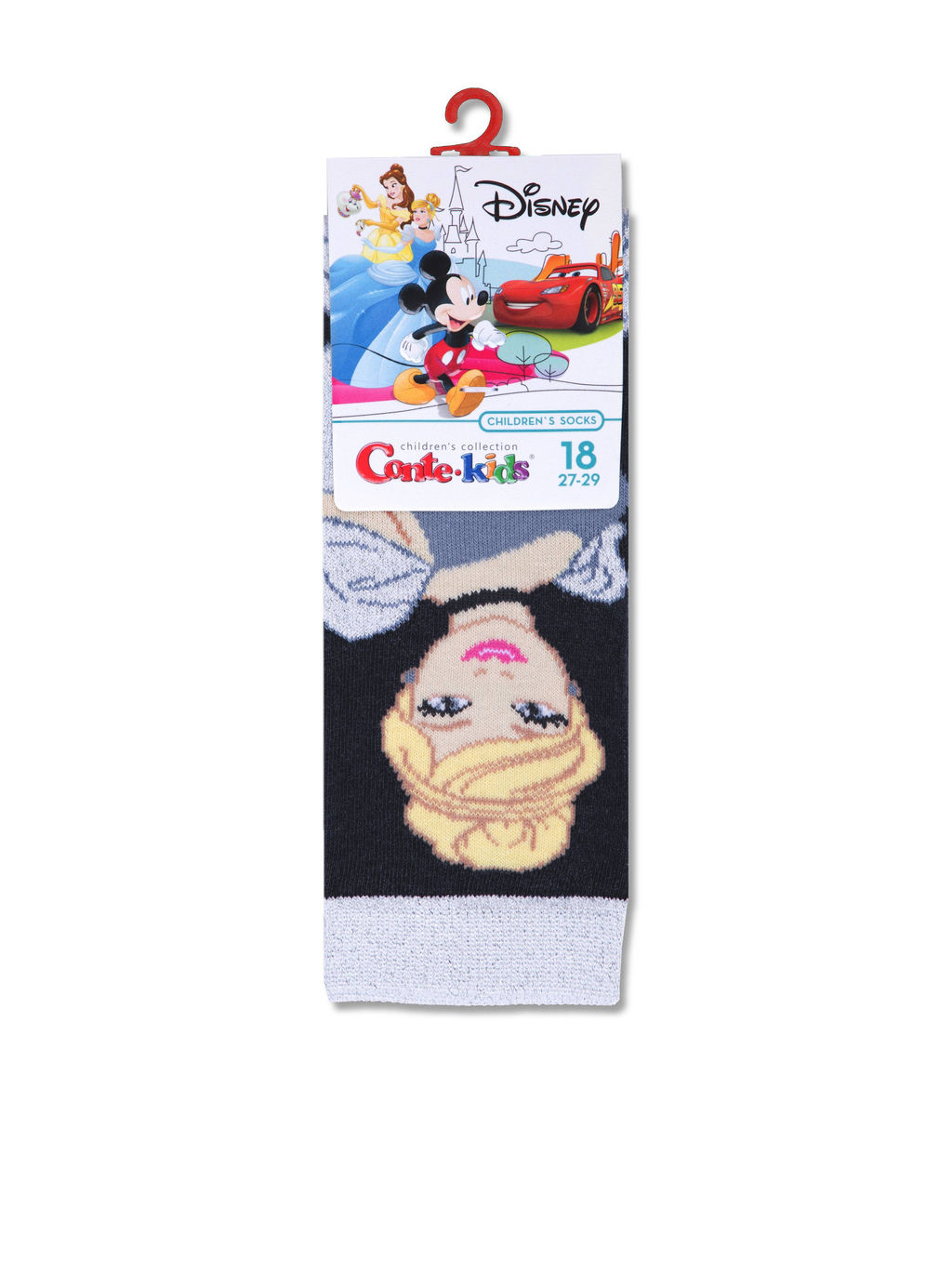 Цена за 2 пары Conte-kids Disney "Принцессы" т.синий