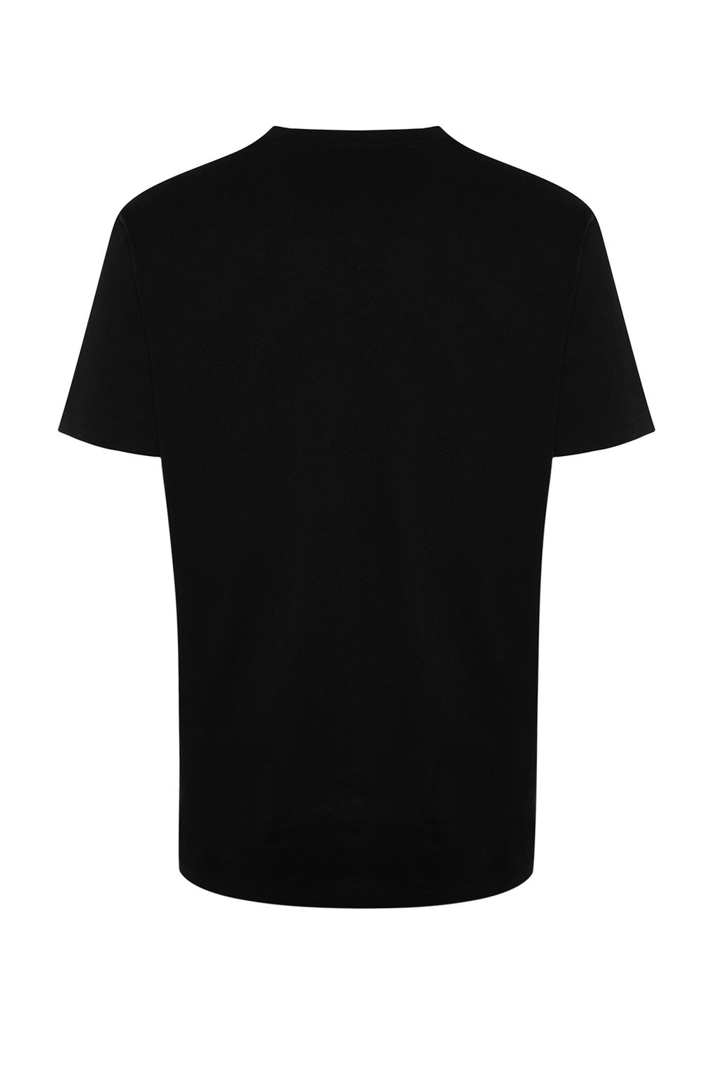 TRENDYOL MAN Siyah Regular/Normal Kesim V-Yaka Basic %100 Pamuklu T-Shirt TMNSS24TS00084 - Trendyolmilla фото 7