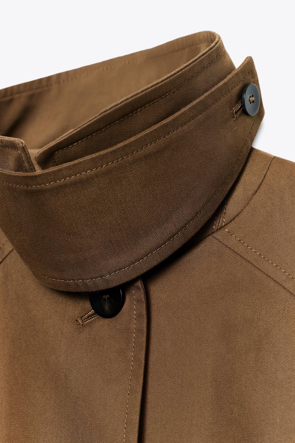 ZW COLLECTION MIDI TRENCH COAT - Zara фото 7