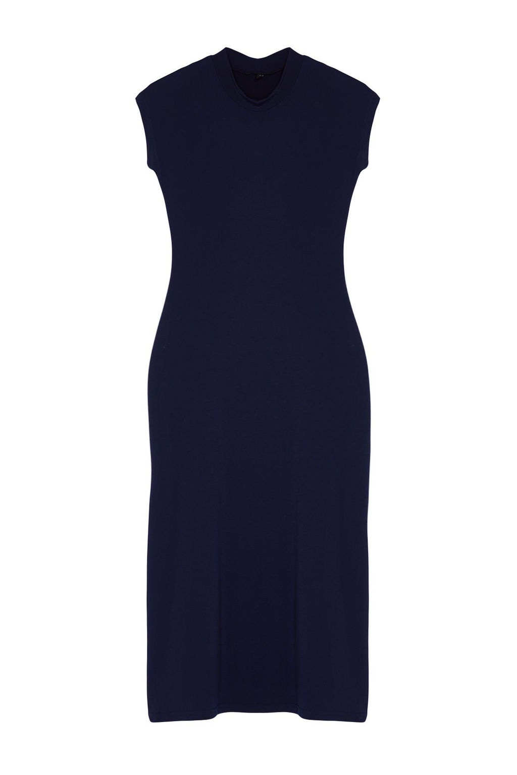 Lacivert Fitted/Vucuda Oturan Ay Kol Esnek Maxi Orme Elbise TWOAW25EL00103 - Trendyolmilla фото 7