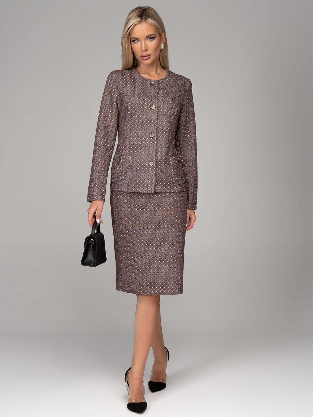 Костюм Шанель (рыжий) - Эльза фото 7