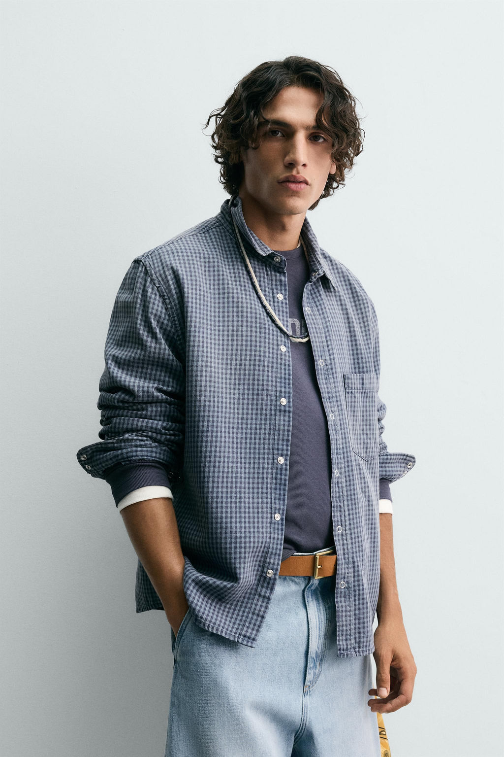 LIMITED EDITION CHECK SHIRT - Zara фото 2