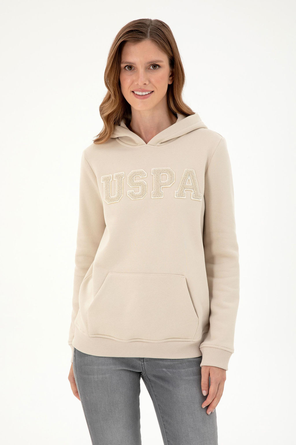 Женский базовый свитшот Stone Неожиданная скидка в корзине - U.s. polo assn фото 3