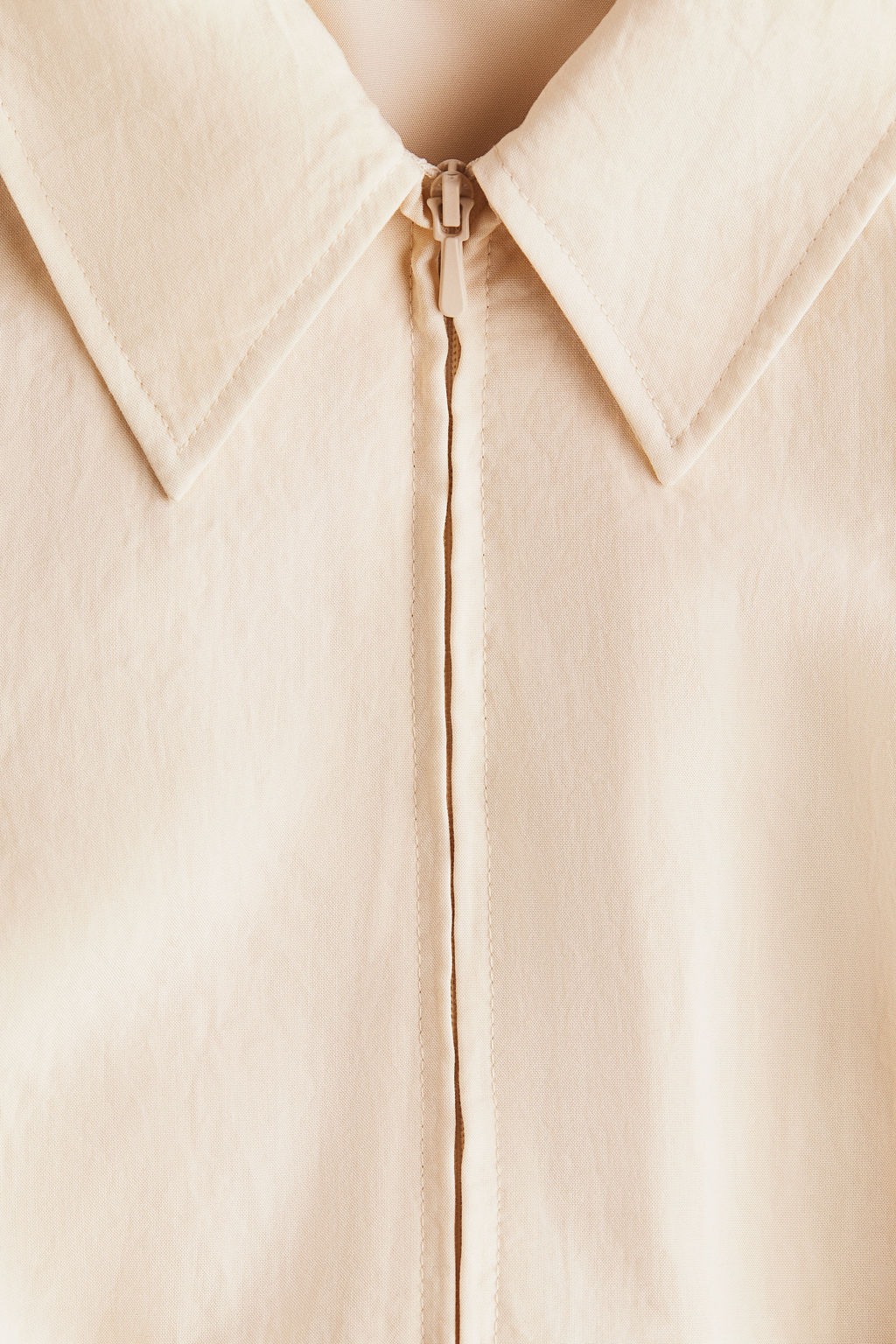 Camisa con cremallera y peplum - H&m фото 8